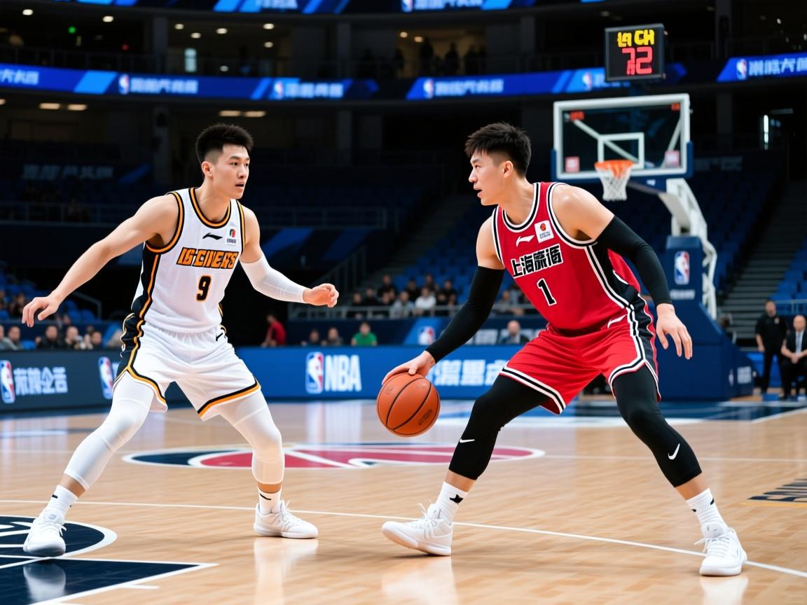 上海男篮击败对手，赢得比赛  第4张