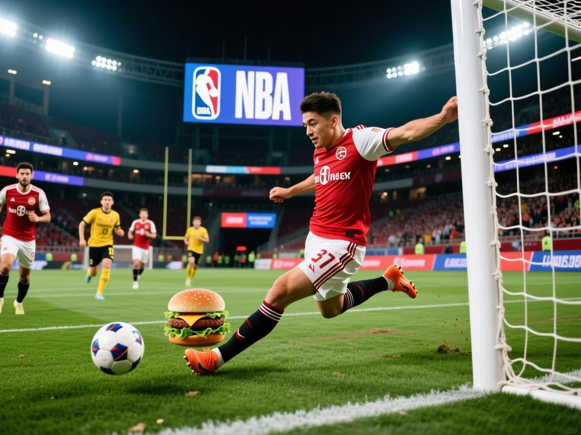 汉堡中场球员突破射门得分,助球队获胜 第2张