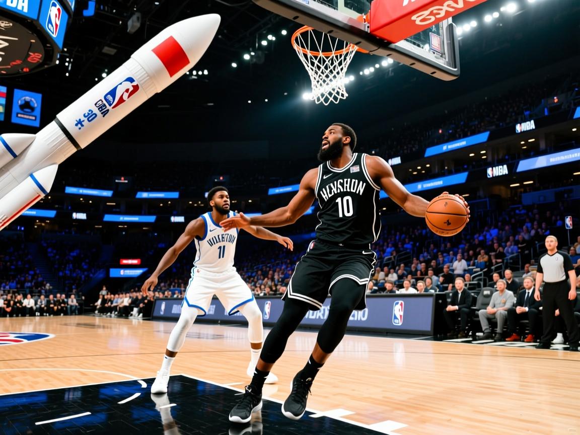 火箭客场逆转击败篮网，哈登30+10  第2张